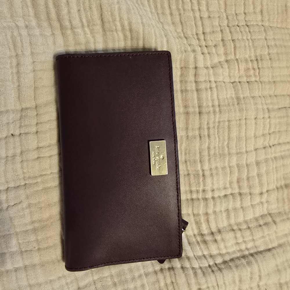 Kate Spade Wine Colored Wallet